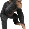 Discount Decofiguur Butler Playing Chimp Black 52cm Opbergers|Woondecoratie