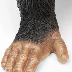 Discount Decofiguur Butler Playing Chimp Black 52cm Opbergers|Woondecoratie