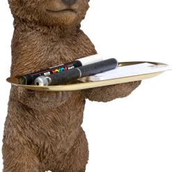 Best Sale Decofiguur Butler Standing Bear 35cm Opbergers|Woondecoratie