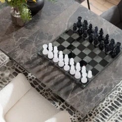 Shop Decofiguur Chess Transparent 60x60cm Kasten|Tuinmeubelen