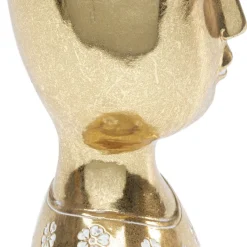 Shop Decofiguur Daisy Head Goud Opbergers|Woondecoratie