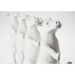 Store Decofiguur Dancing Cows Opbergers|Woondecoratie