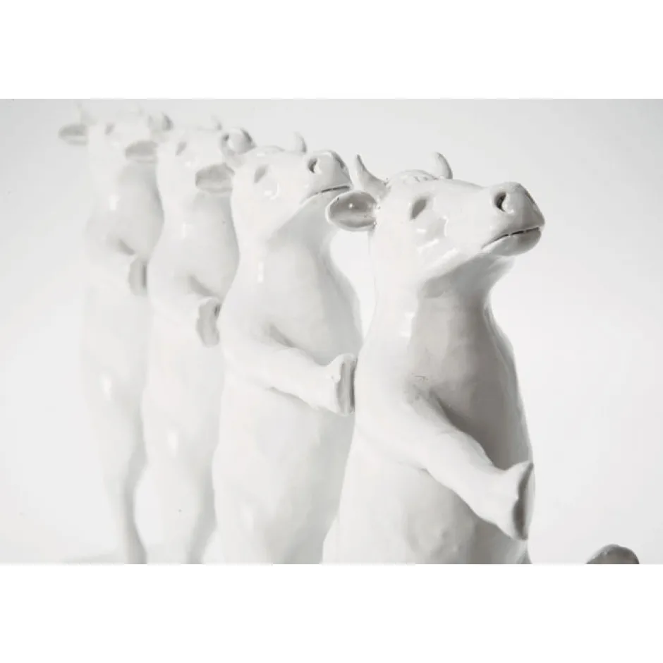 Store Decofiguur Dancing Cows Opbergers|Woondecoratie