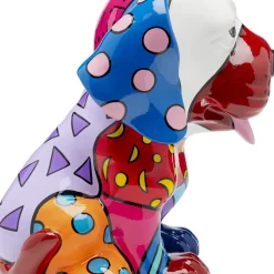 Cheap Decofiguur Dog Patchwork 35cm Woondecoratie|Tuinmeubelen