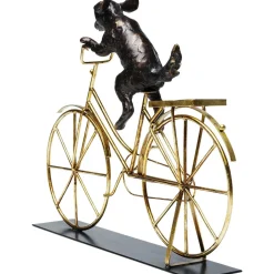 Best Sale Decofiguur Dog With Bicycle Opbergers|Woondecoratie
