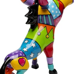 Shop Decofiguur Donkey Patchwork 54cm Opbergers|Woondecoratie