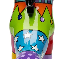 Shop Decofiguur Donkey Patchwork 54cm Opbergers|Woondecoratie