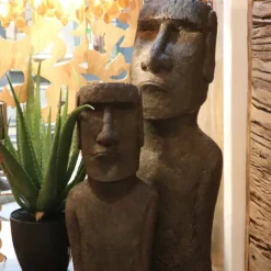 Best Sale Decofiguur Easter Island 59cm Opbergers|Woondecoratie