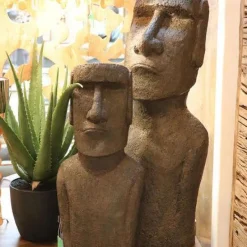 Best Sale Decofiguur Easter Island 59cm Opbergers|Woondecoratie