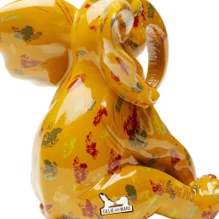 Cheap Decofiguur Elephant Dots Yellow 18cm Opbergers|Woondecoratie