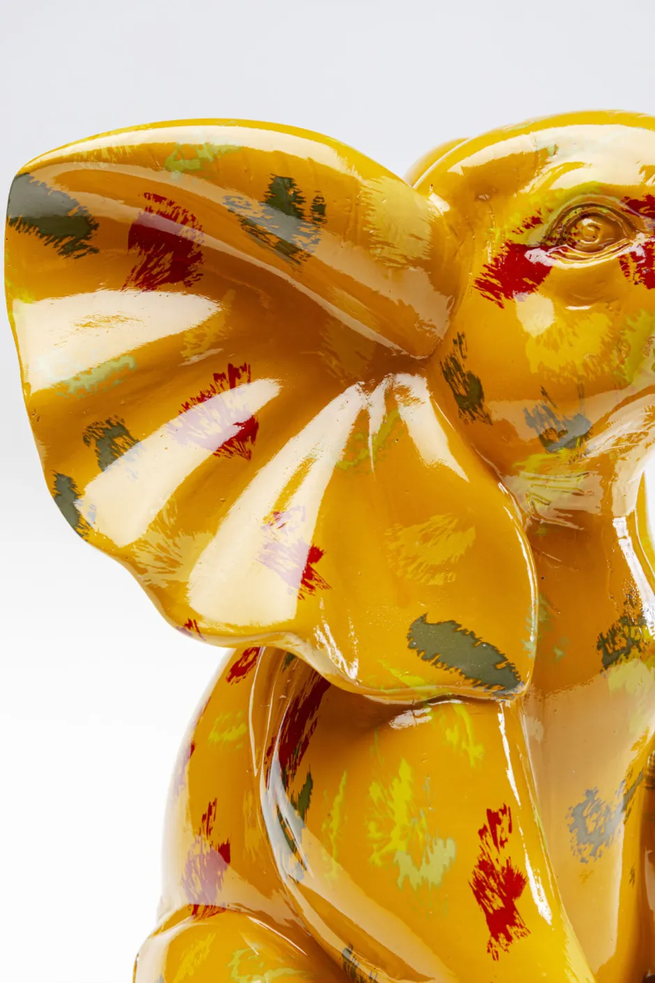 Cheap Decofiguur Elephant Dots Yellow 18cm Opbergers|Woondecoratie