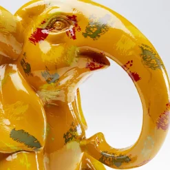 Cheap Decofiguur Elephant Dots Yellow 18cm Opbergers|Woondecoratie