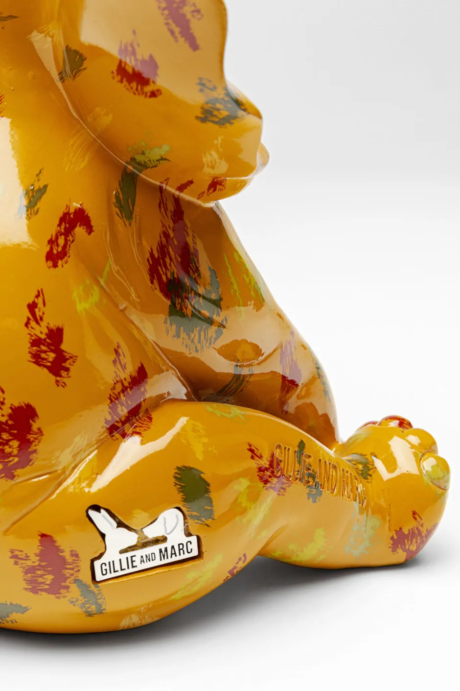 Cheap Decofiguur Elephant Dots Yellow 18cm Opbergers|Woondecoratie