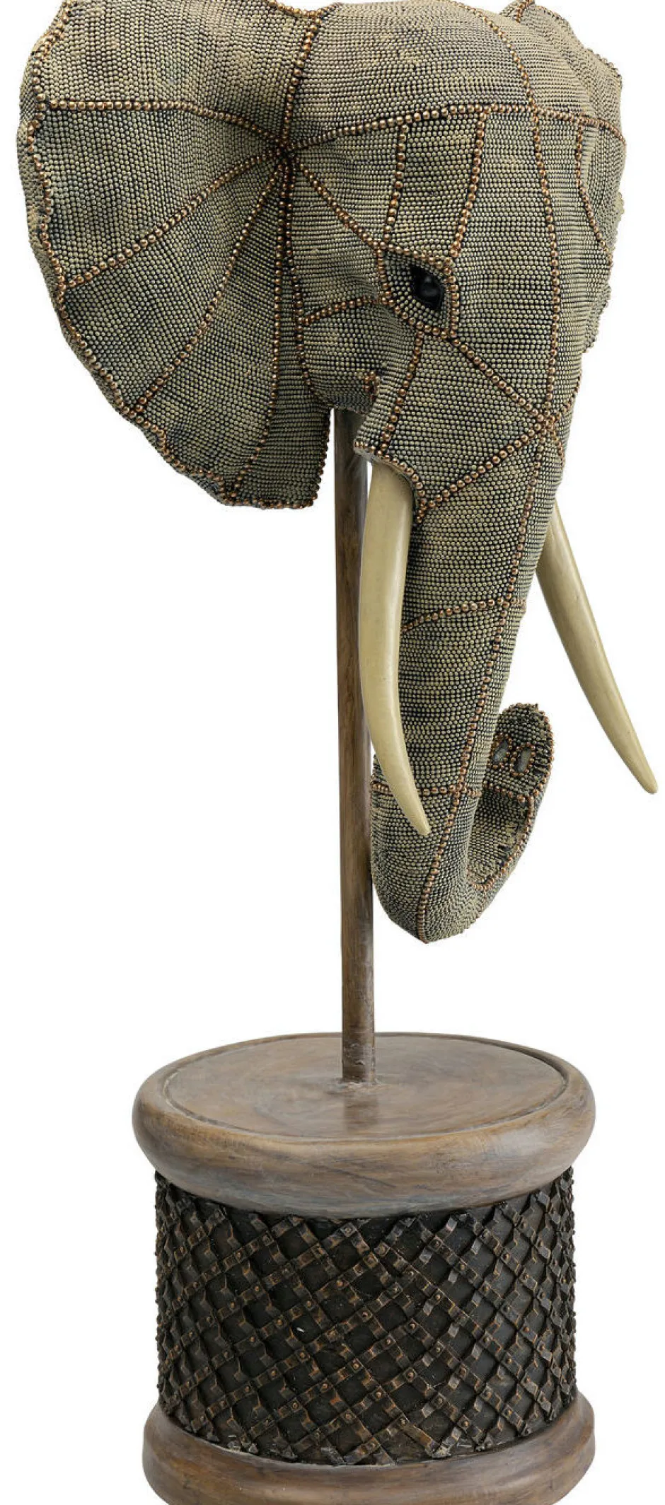 Shop Decofiguur Elephant Head Pearls 76cm Opbergers|Woondecoratie