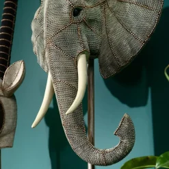 Shop Decofiguur Elephant Head Pearls 76cm Opbergers|Woondecoratie