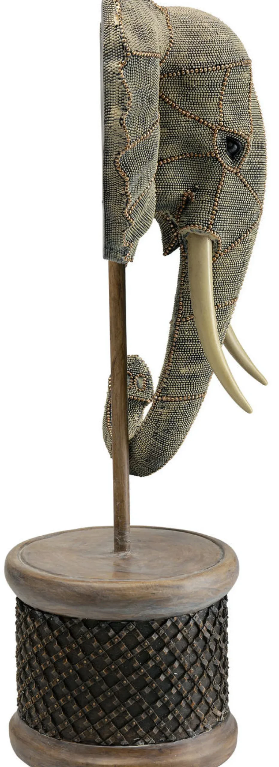 Shop Decofiguur Elephant Head Pearls 76cm Opbergers|Woondecoratie