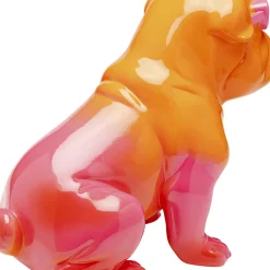 Shop Decofiguur Fashion Dog Orange 17cm Opbergers|Woondecoratie