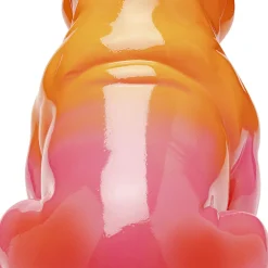 Shop Decofiguur Fashion Dog Orange 17cm Opbergers|Woondecoratie