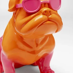 Shop Decofiguur Fashion Dog Orange 17cm Opbergers|Woondecoratie