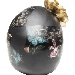Hot Decofiguur Flower Skull 22cm Opbergers|Woondecoratie