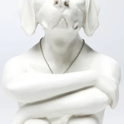 Best Sale Decofiguur Gangster Dog Creme Opbergers|Woondecoratie