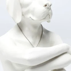 Best Sale Decofiguur Gangster Dog Creme Opbergers|Woondecoratie