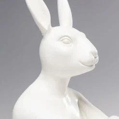Fashion Decofiguur Gangster Rabbit Wit Opbergers|Woondecoratie
