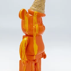 Online Decofiguur Gelato Bear Orange 40cm Opbergers|Woondecoratie