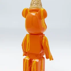 Online Decofiguur Gelato Bear Orange 40cm Opbergers|Woondecoratie