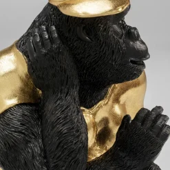 Online Decofiguur Glam Gorilla 26cm Opbergers|Woondecoratie