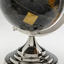 Sale Decofiguur Globe Top Plane 39cm Opbergers|Woondecoratie