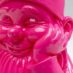 Best Decofiguur Gnome Pink 21cm Opbergers|Woondecoratie