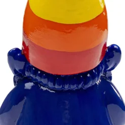 Sale Decofiguur Gnome Standing Rainbow Blauw 21cm Opbergers|Kasten