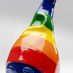 Sale Decofiguur Gnome Standing Rainbow Blauw 21cm Opbergers|Kasten