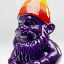 Best Sale Decofiguur Gnome Standing Rainbow Paars 11cm Opbergers|Woondecoratie