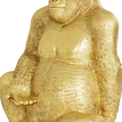 Best Sale Decofiguur Gorilla Goud XL 180cm Opbergers|Woondecoratie