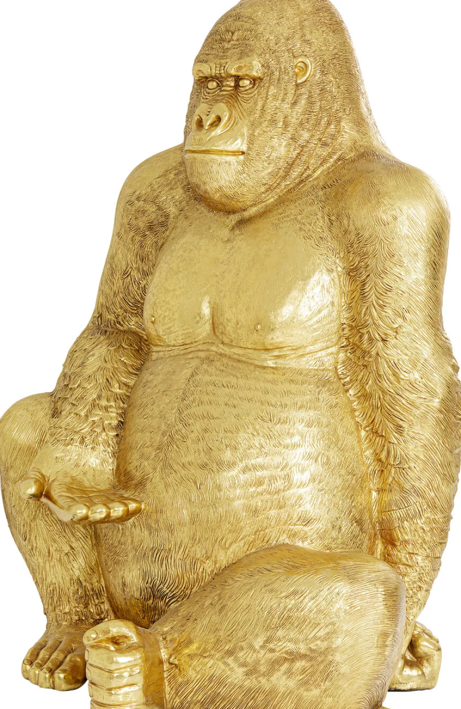 Best Sale Decofiguur Gorilla Goud XL 180cm Opbergers|Woondecoratie