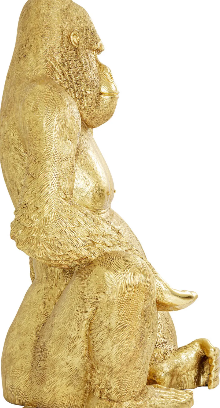 Best Sale Decofiguur Gorilla Goud XL 180cm Opbergers|Woondecoratie