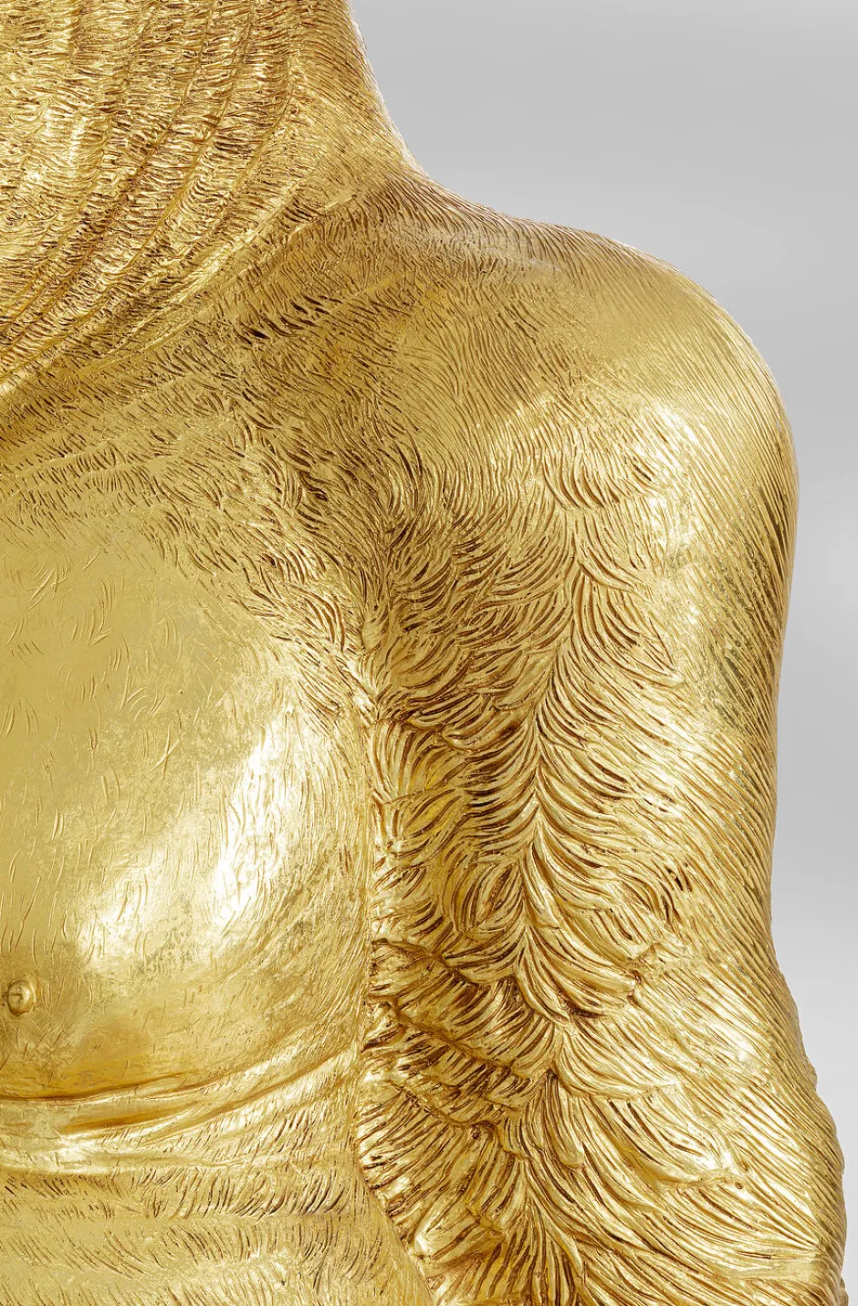 Best Sale Decofiguur Gorilla Goud XL 180cm Opbergers|Woondecoratie