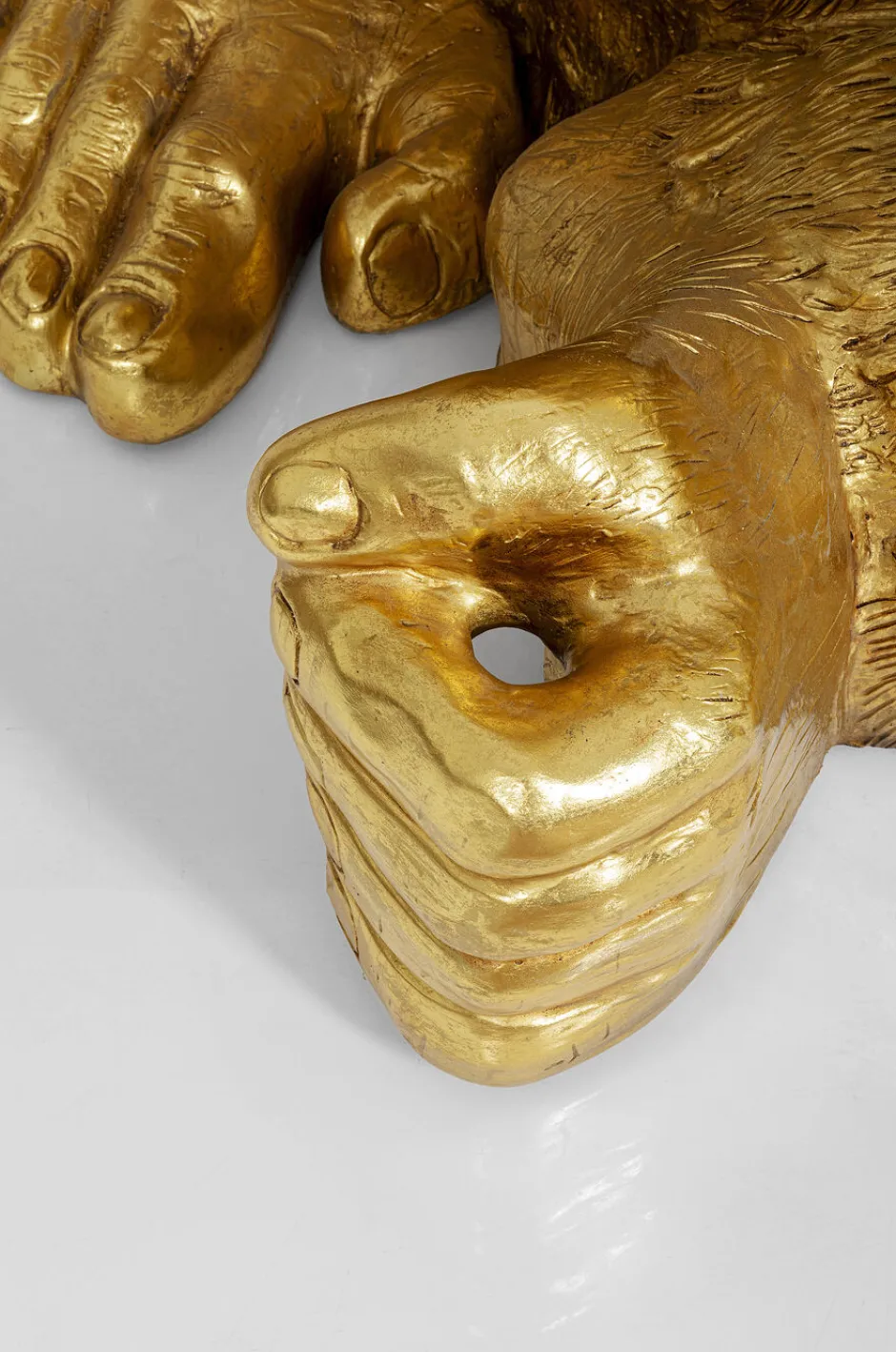 Best Sale Decofiguur Gorilla Goud XL 180cm Opbergers|Woondecoratie