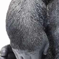 Shop Decofiguur Gorilla Side Medium Zwart Kasten|Tuinmeubelen