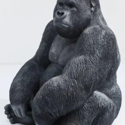 Cheap Decofiguur Gorilla Side XL Zwart Opbergers|Woondecoratie