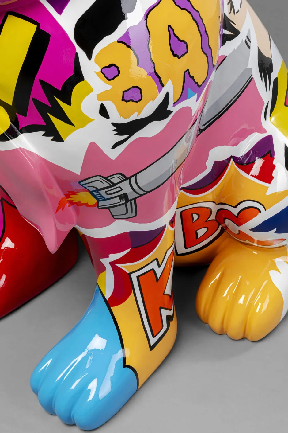 Cheap Decofiguur Graffiti Dog 49cm Opbergers|Woondecoratie