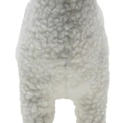 Flash Sale Decofiguur Happy Sheep Wool White 28cm Opbergers|Woondecoratie