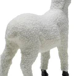 Flash Sale Decofiguur Happy Sheep Wool White 28cm Opbergers|Woondecoratie