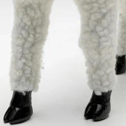 Flash Sale Decofiguur Happy Sheep Wool White 28cm Opbergers|Woondecoratie