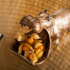 Discount Decofiguur Hungry Hippo Opbergers|Woondecoratie