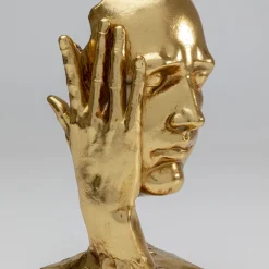 Best Sale Decofiguur In My Mind Gold 30cm Opbergers|Woondecoratie