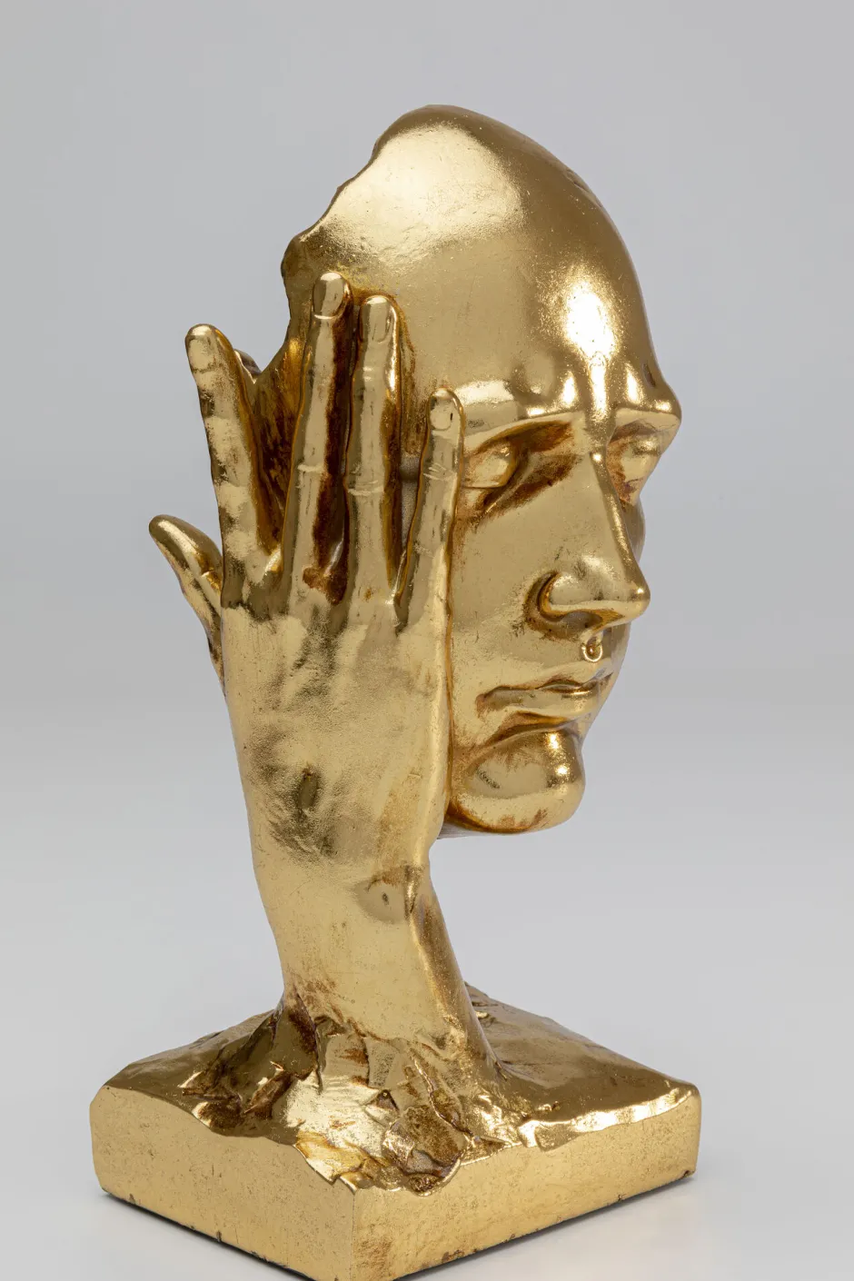 Best Sale Decofiguur In My Mind Gold 30cm Opbergers|Woondecoratie