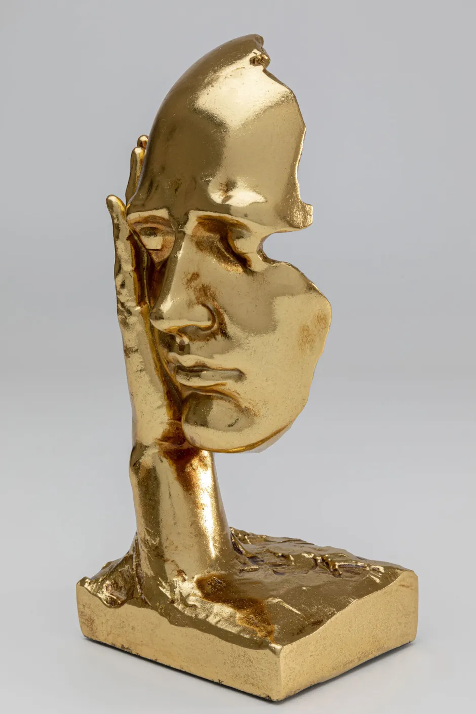 Best Sale Decofiguur In My Mind Gold 30cm Opbergers|Woondecoratie